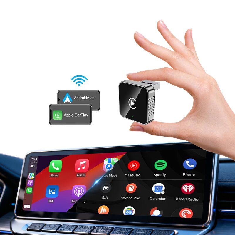 Adaptador CarPlay y Android Auto Inalámbrico 2 en 1 Tecnolab — vista 3