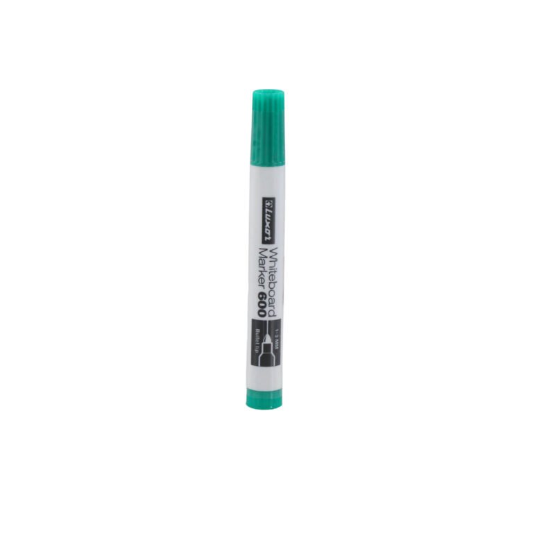 Marcador Luxor para Pizarra Blanca Punta Biselada Verde Caja 12 Unidades — vista 2