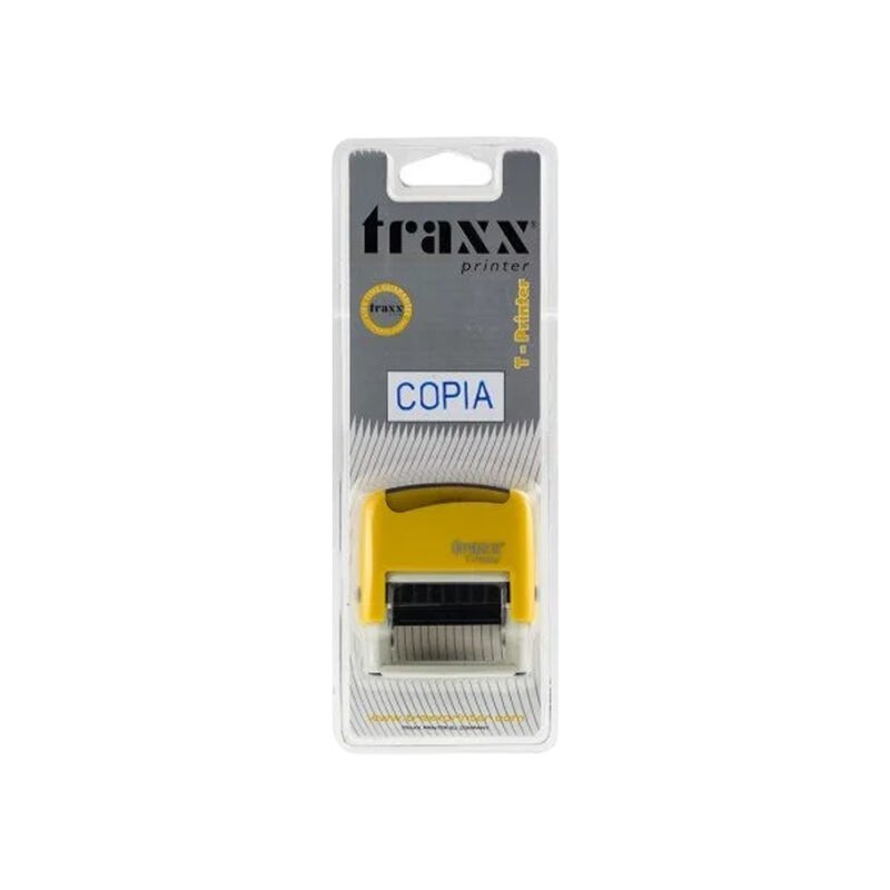 Timbre Autoentintado Traxx 0989 "Copia"