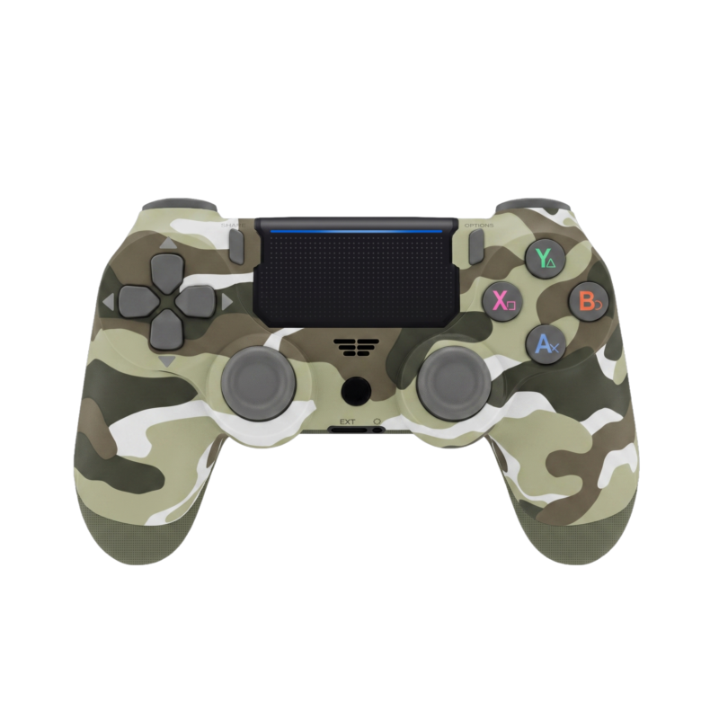 Control Inalámbrico Joypad Tecnolab D-Shock para PS4 y PC Mimetizado — vista 3
