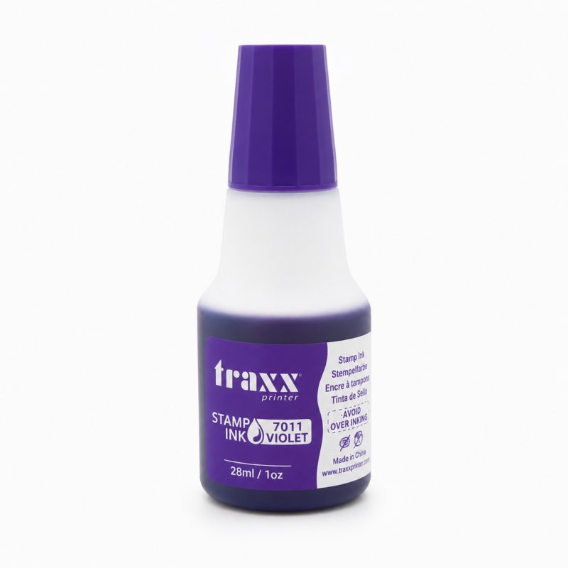 Tinta para Timbres Traxx 7011 Violeta · 28 ml